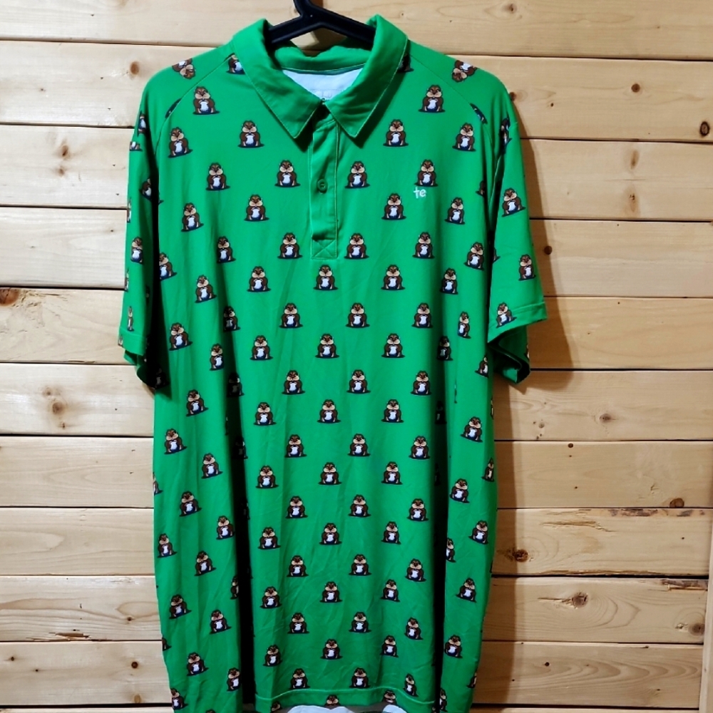 Tipsy Eleves Polo Shirt Size XL